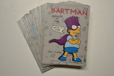 THE SIMPSONS 1990 TOPPS STICKERS PICK-A-CARD #1 thru #22