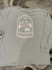 New Victoria’s Secret Love Pink Shirt (XS) Gray Winter Top Logo NWT