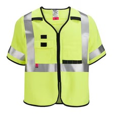 Milwaukee Tool 48-73-5323 Ar/Fr Cat.1 High Visibility Vest W/Sleeves 2Xl, 3Xl