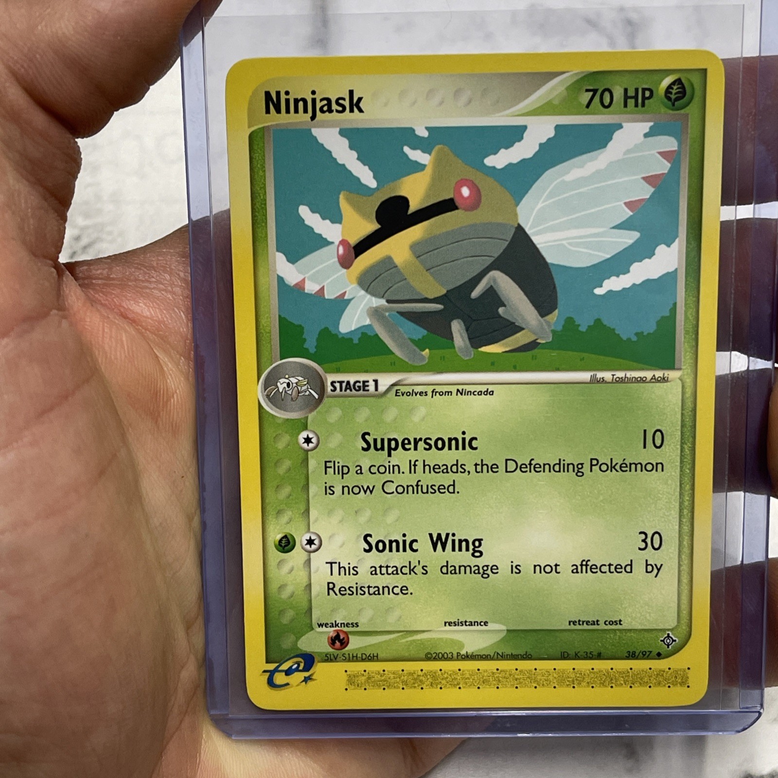 NINJASK 38/97 - NON-HOLO - UNCOMMON - Ex Dragon - 2003 POKEMON CARD - NM/MT TCG
