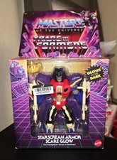 Masters of the Universe x Transformers Starscream Armor Scare Glow Damaged Card