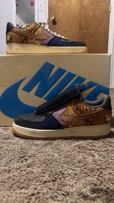 Nike Air Force 1 Low x Travis Scott Cactus Jack CN2405-900 Multicolor Zip