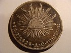 1828 Zs AO Mexico Silver 8 Reales