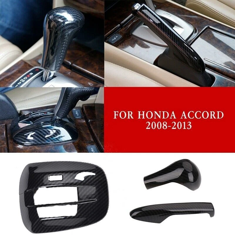 For Toyota CH-R 2018 2019 Carbon Fiber Style Handbrake Transmission Frame Cover - Image 3 of 4