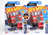 2025 Hot Wheels Screen Time Series Transformers Optimus Prime (set of 2)