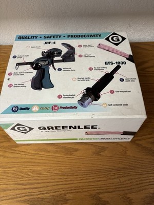 Greenlee JRF-4EPR Universal XLP Cable Stripper Kit, GTS-1930, w/Blades&bushings
