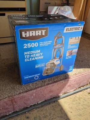 Hart HW142500 2500PSI 1.1 GPM Cold Water Electric Pressure Washer, Brushless NIB
