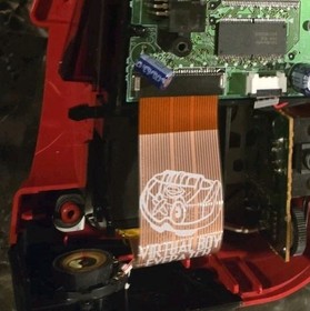 Virtual Boy (3)Eyepatch Eyepiece Flex Ribbon's Cable Replacement DIY Repair Fix 