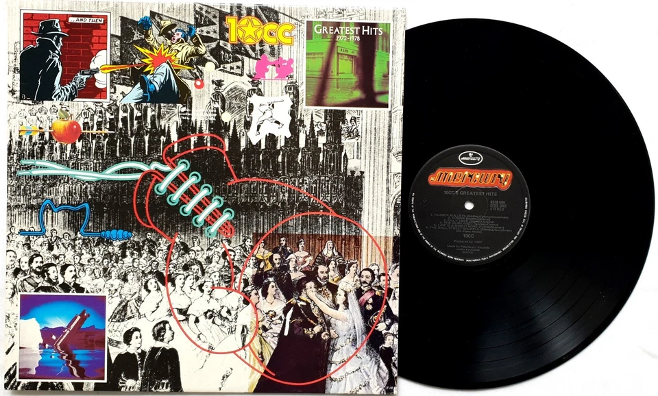 10cc – Greatest Hits 1972-1978 Vinyl LP Album Mercury Australia – 6310 505 - Image 2 of 3