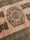 Rare Hand knotted Vintage Pakistani Bokhara Jhaldar Wool Area Rug 6 x 4 Ft — photo 6
