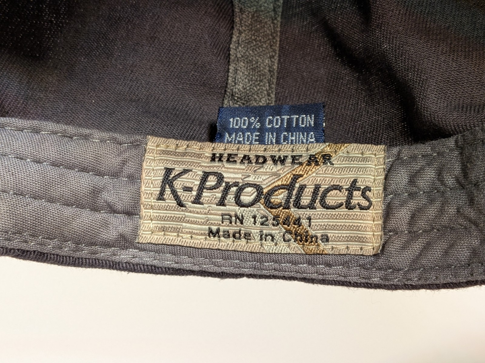 Snap On Tools Baseball Cap Gray Black Adjustable … - image 7