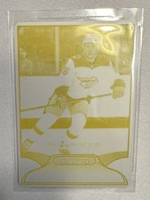 2021-22 Philip Tomasino Yellow Printing Plate Parkhurst Hockey[1/1][Predators]