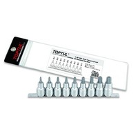 Torx Stecknusssatz Toptul 1/2 Zoll 9Stk T20 T25 T27 T30 T40 T45 T50 T55 T60