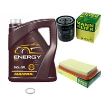 Mann Inspektionspaket 5L Mannol Energy 5W-30 FüR Mazda MX-5 III 1.8 2.0