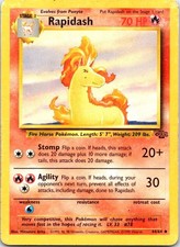 Rapidash 44/64 Unlimited Uncommon Jungle HP on eBay