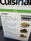 CUISINART Griddler  #GR-4N  NEW In Box 5 in 1 NIB — photo 7