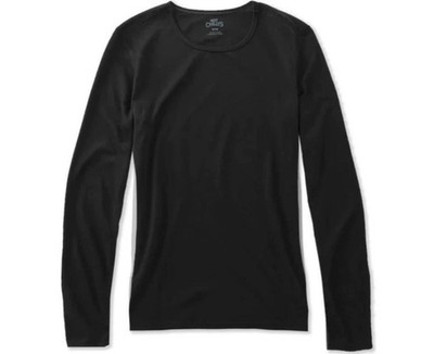 Hot Chillys Women s Size XL Black Wopepper Skins Crew Neck Base Layer ZP-4252