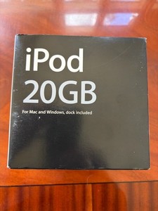 Factory Unopened Apple iPod 3rd Gen 20GB M9244LL/A (2003) NEW in Box. Never used
