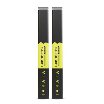 Arata Gel Based Hair Fix Stick for All Hair Types - 15mlx2 | Baby Hair Fixer