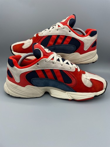 RARE Adidas Yung-1 Red/Navy/White B37615 Men's Trainers Size Uk 10 Eur 44.2/3 - Picture 4 of 10