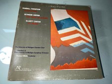  Randall Thompson / Seymour Shifrin / Elliott Carter - The Univ. Of Michigan LP