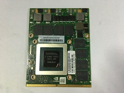 MSI GT70 GT72S GT80 GTX 980M Graphics Video Card N16E-GX-A1 8GB MS-1W0H1