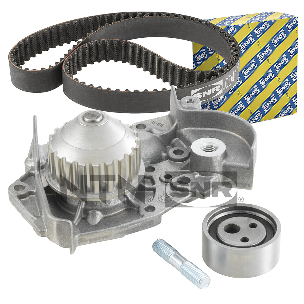 Kit de distribution avec pompe à eau SNR KDP455.051 pour entretien régulier de berline