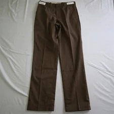 NEW U P S 34x36 Brown Wear Guard Uniform Trousers Mens Lightweight Chino Pants