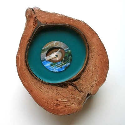 Thai scented aroma fragrant relax decorate spa coconut shell tea light candle