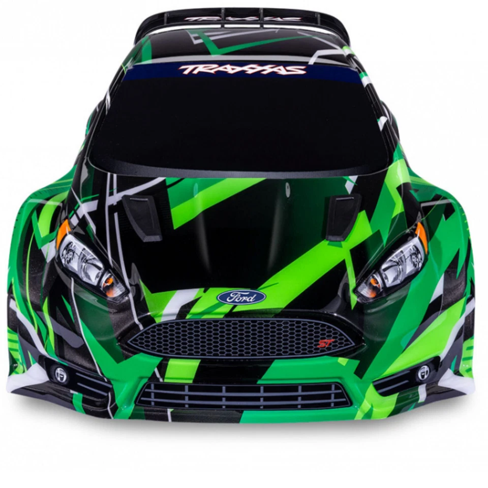 TRAXXAS TRX74276-4GRN Ford Fiesta ST Verde 1/10 Rally VXL 3S RTR Brushless - Immagine 3 di 4