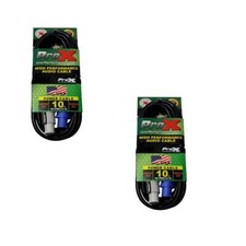 2 PowerCon Cables 14 AWG 10 ft High Performance A Blue to B Gray Connectors Prox