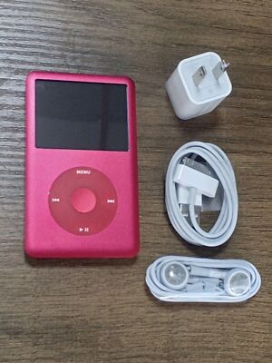 U2 Red Black Apple iPod Classic 7th Generation 256GB 512GB 1TB 2TB