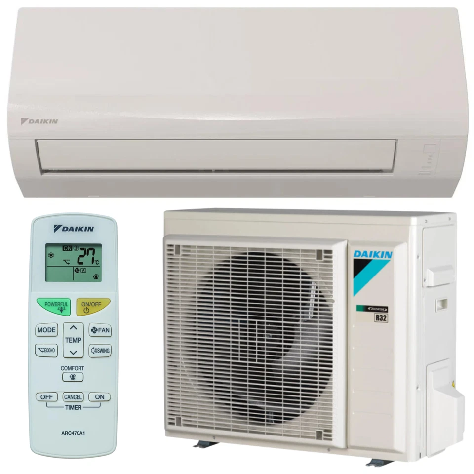 Daikin Wandklimagerät FTXF50D Klimaanlage 5,0 kW R32 Sensira Klimagerät A++/A+ - Bild 2 von 4