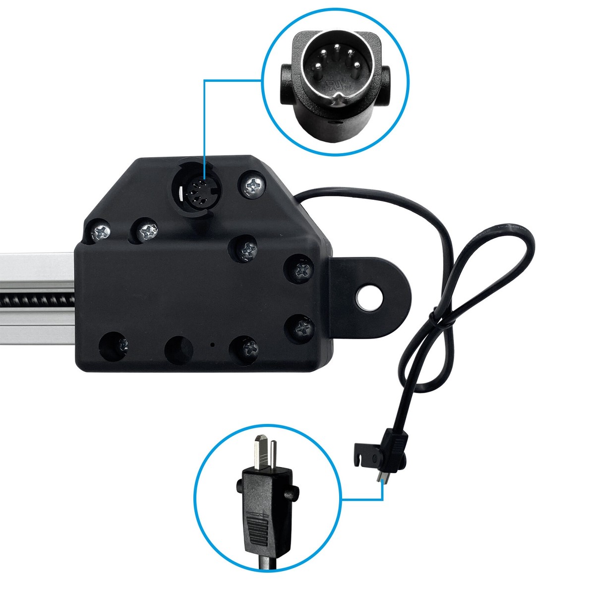 Motore Reclinabile Okin Refined-R - Ricambio Per Divani Elettrici E Poltrone Massaggio - Modello JLDQ-11/JLDQ-1A, 333mm - Foto 11