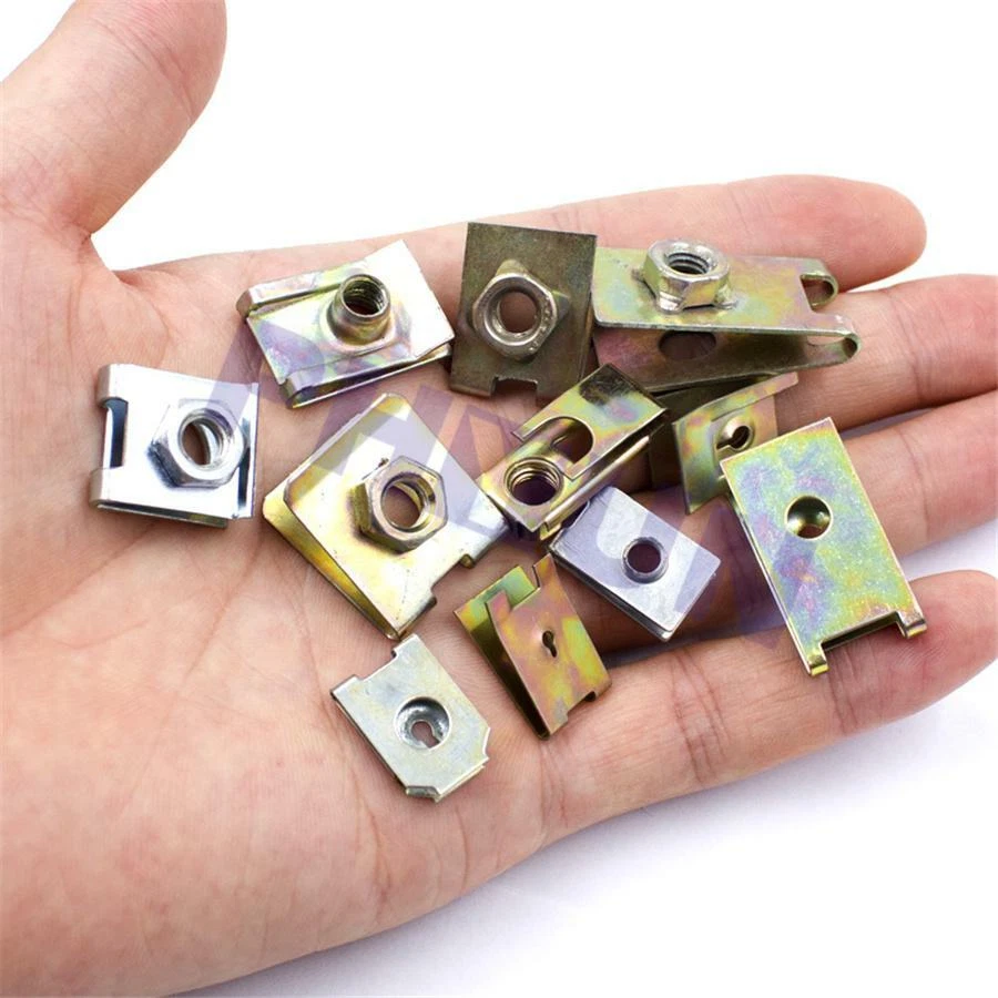 150 Piezas Metal U Clips Surtido Parachoques Coche Guardabarros Sujetador Accesorios Universal Foto 4 de 4