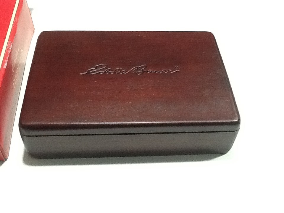 Eddie Bauer Wooden Boxed Playing Cards Set Of 2 | eBay