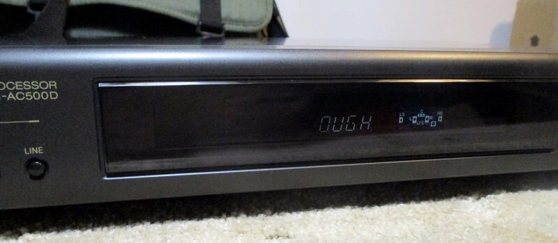 Procesador de señal digital Technics SH-AC500D Dolby--Probado con control remoto--XLNT!!! Foto 2 de 4