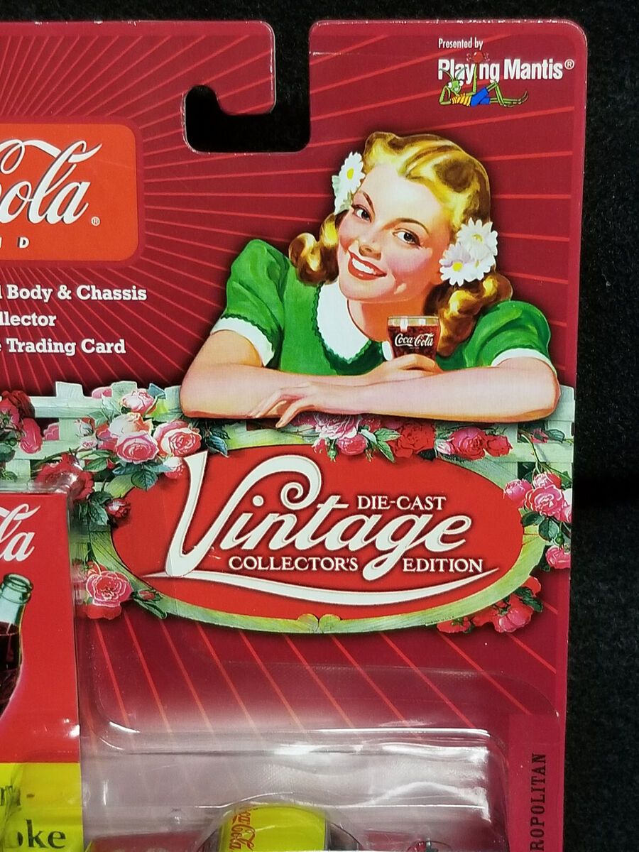 Johnny Lightning Coca Cola Vintage Nash Metropolitan Die Johnny Lightning Coca Cola Vintage Nash Metropolitan Die