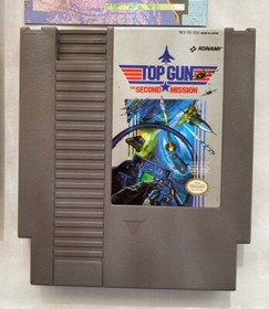 Juego de colecci&oacute;n Nintendo NES Top Gun The Second Mission Konami - Anuncio #1