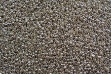 Toho Seed Beads - 15/0 - PermaFinish Galvanized Aluminum
