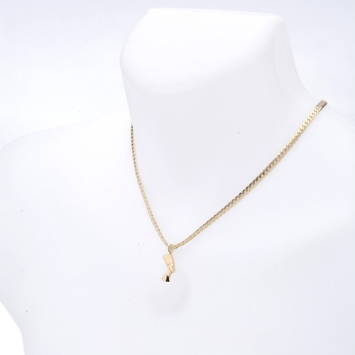 Mens Hip Hop Egyptian Queen Nefertiti Pendant 20" Miami Cuban Chain BCH 65 G - Picture 2 of 3