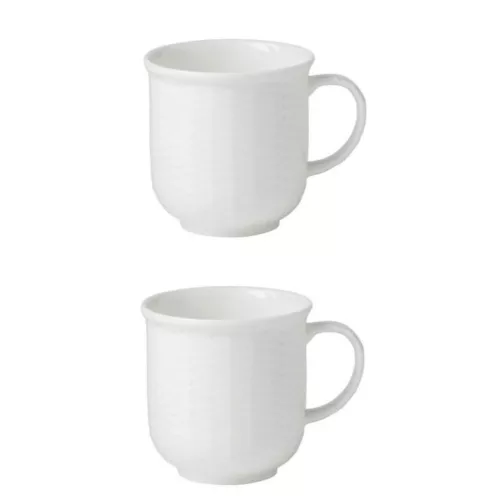 WEDGWOOD Nantucket Basket Mug Set of 2