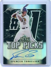  2020 Leaf Metal Draft Top Picks Black #TP-ST1 Spencer Torkelson 13/15