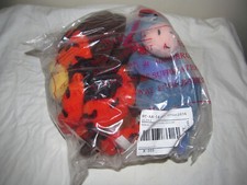  2 Vintage Disney Store Mini Bean Bag Cowboy Eeyore and Tigger NIP