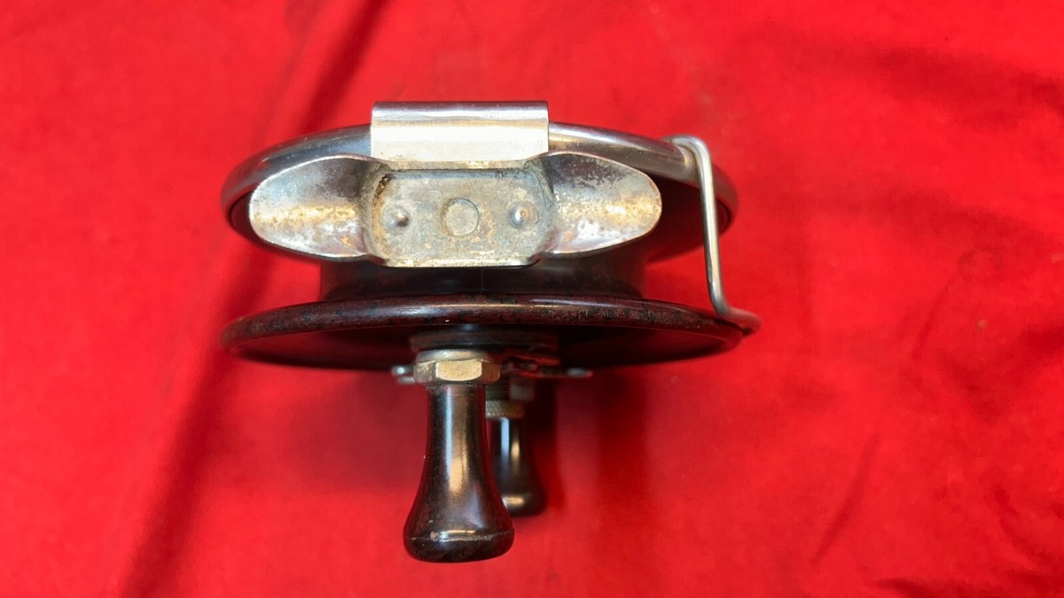 Vintage Alvey Sea Fishing Reel On Off Ratchet Line Guide & Drag