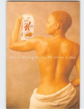 Postcard For a strong body, lift once a day, Kellogg's Special K Plus Cereal