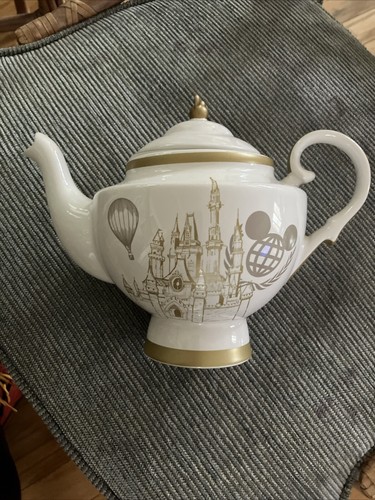 Disney Parks Believe in Magic Vintage Mickey Mouse Ceramic Teapot & 2 Cups - Picture 8 of 15