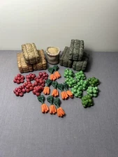 Schleich Horse Club Farm Life Food Accessories Carrots, Apples, Hay