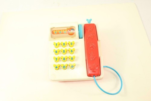 Disney Rolodex Toy Phone Non Working Selling for Parts or Repair Collectible
