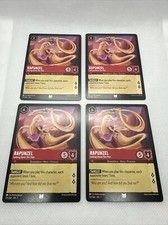 Disney Lorcana Playset x4 - Rapunzel Letting Down Her Hair 121/204 NM Non-Foil